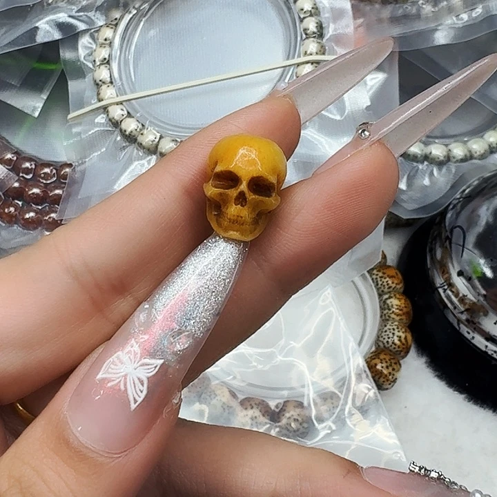 牛骨其他436配饰骷髅12左右尺寸