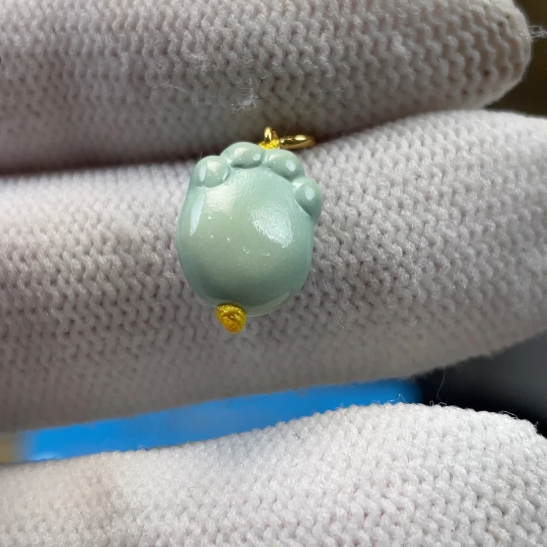 绿松石未镶嵌挂件