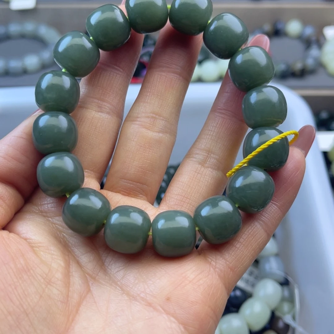 和田玉手链未镶嵌