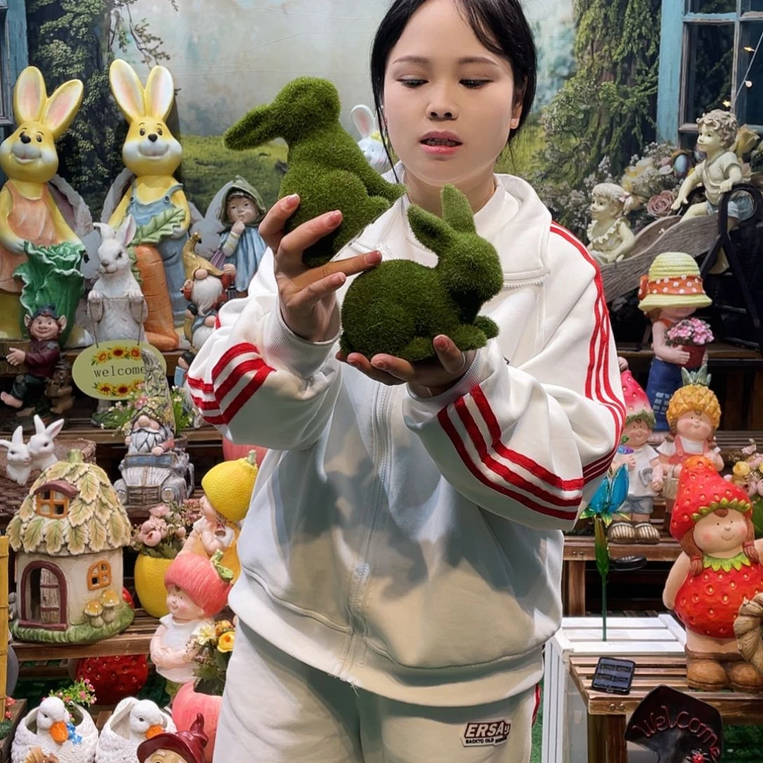 摆件花园摆件红红火火