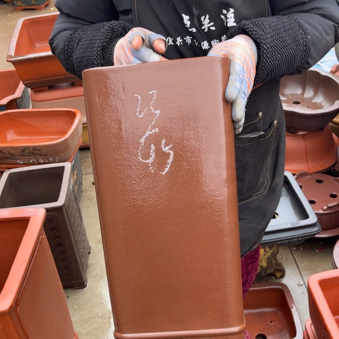 紫砂花盆盆景艺术