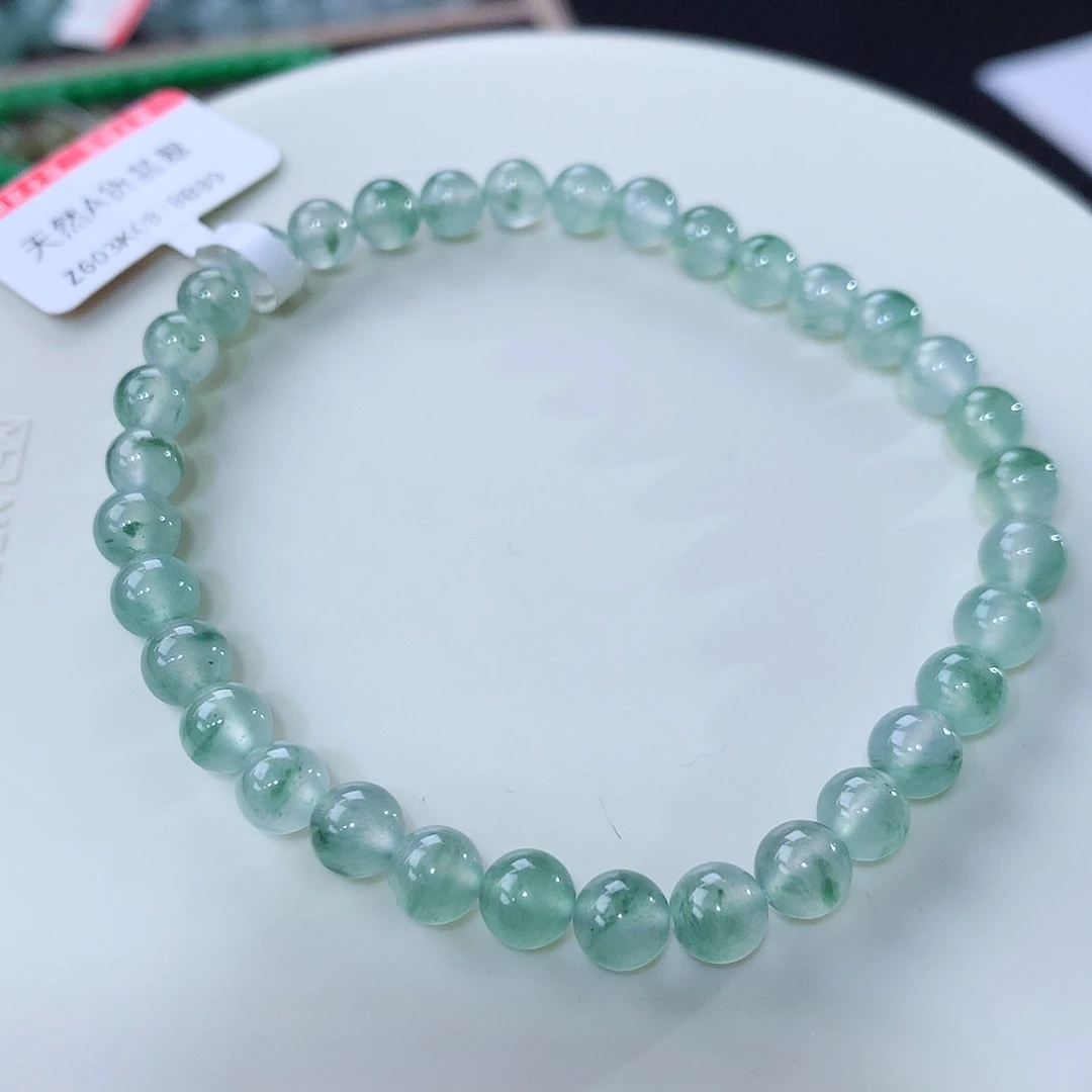 未镶嵌手串翡翠翡翠卡6