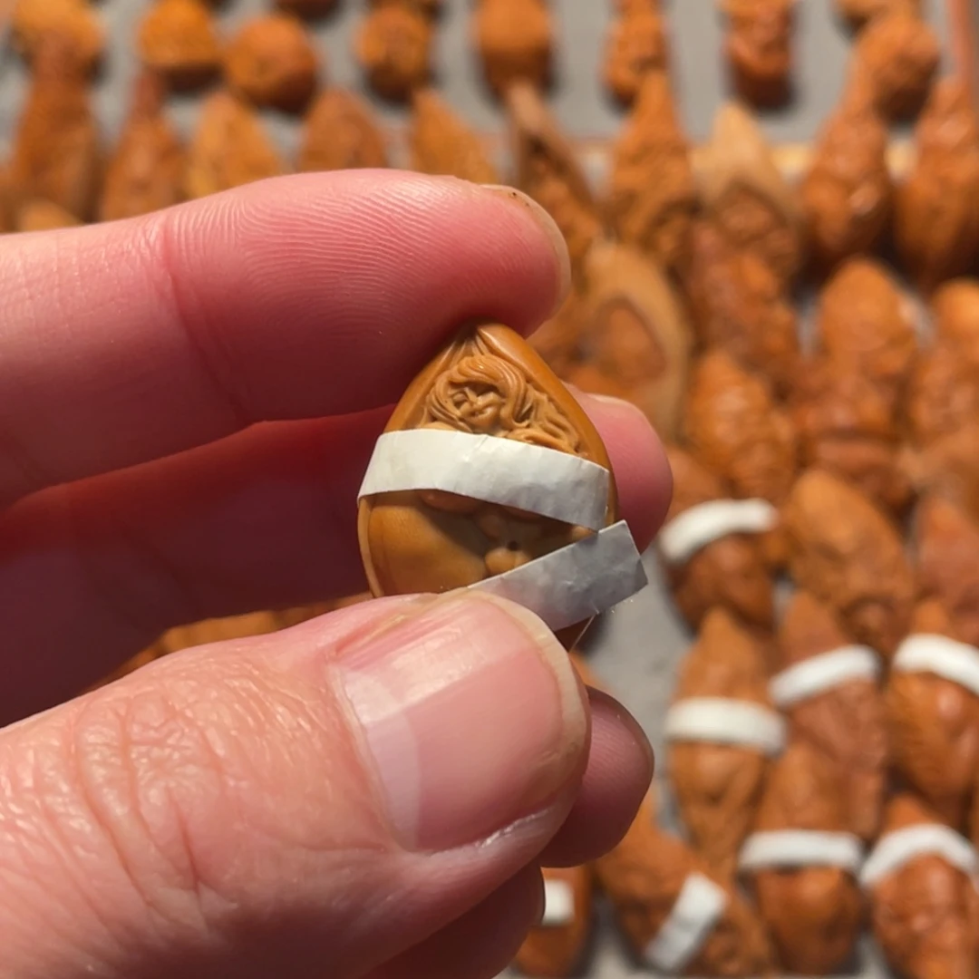 橄榄核手串/手链大漏生命美女