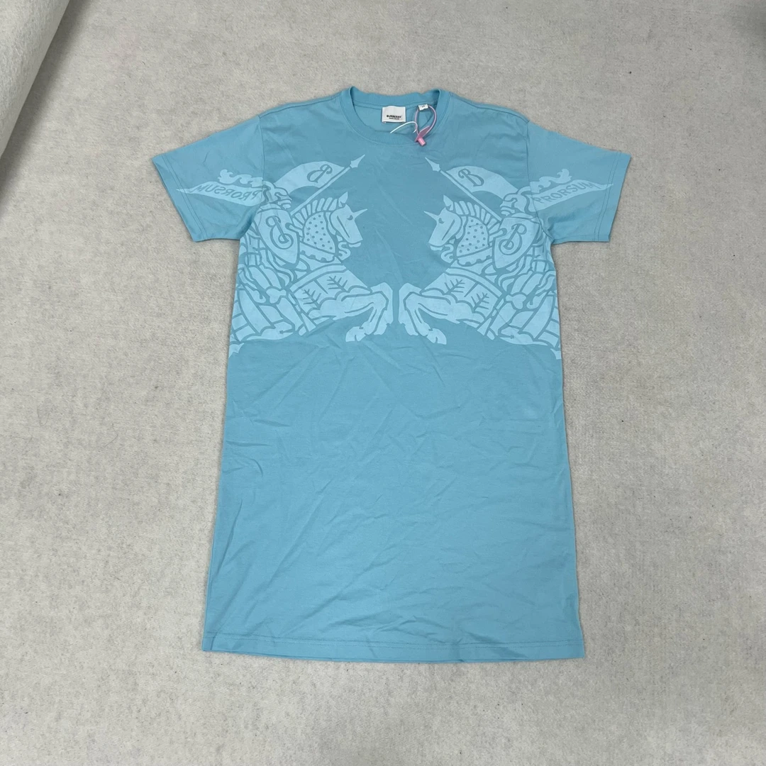 99新 BURBERRY/博柏利 Burberry 战马短袖xs