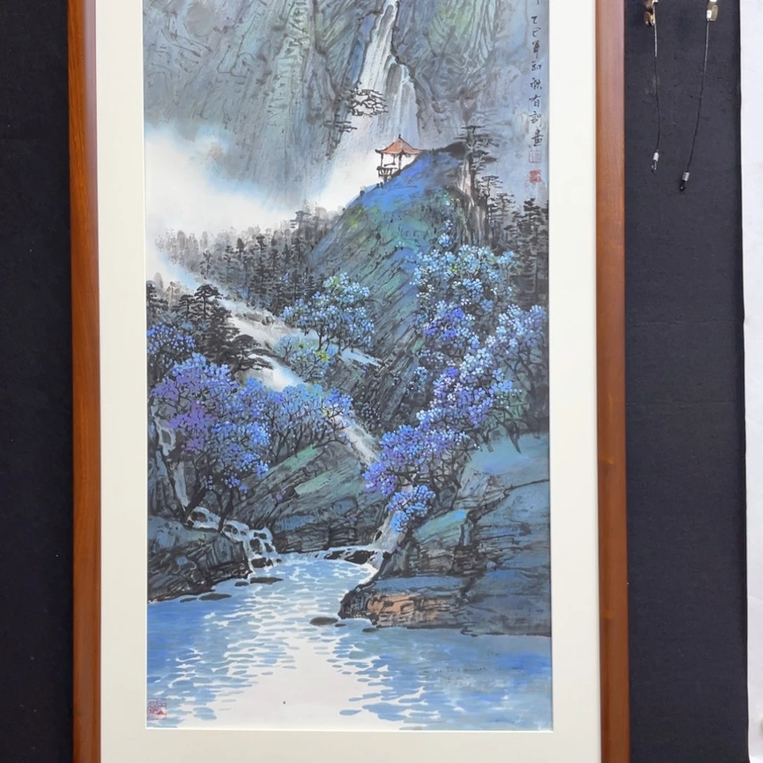 国画国画手绘，精品山水，画心