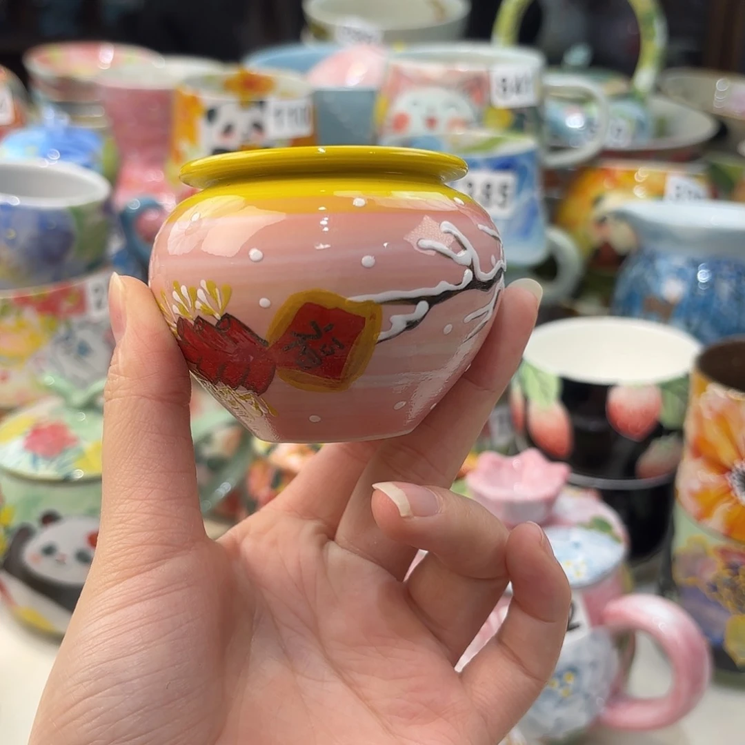 瓷片兔兔好可爱呀打