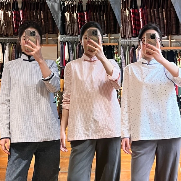 乌银·正肩棉布长袖65cm