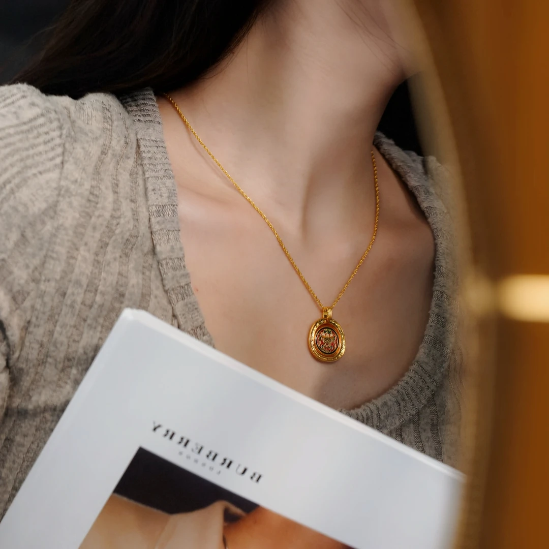 【媛媛】18k金扎基拉姆吊坠 不含链【SP09179】