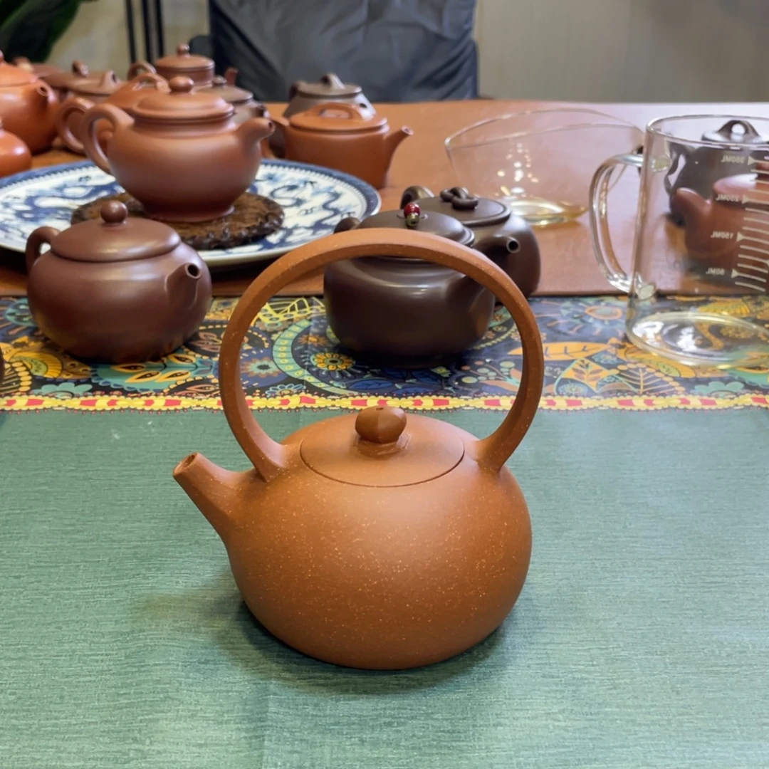 茶壶紫砂原矿紫砂壶手工制作