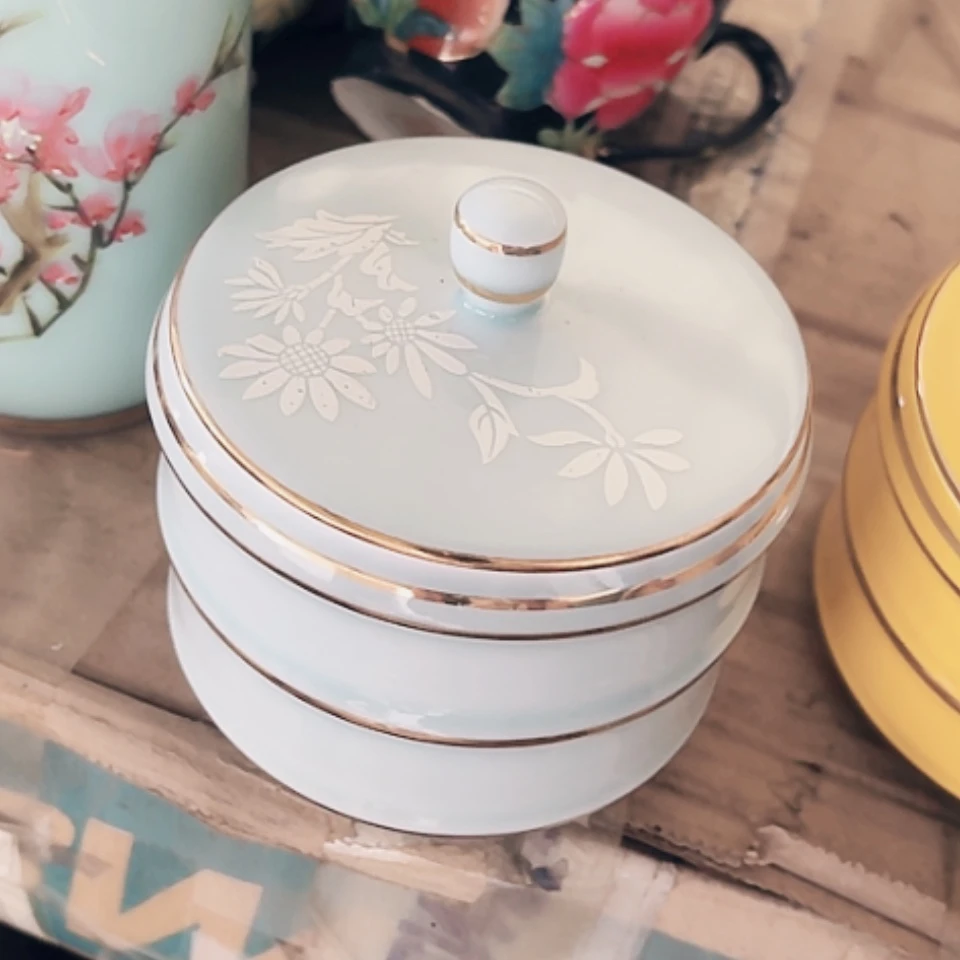 【闪购商品】紫砂盖碗用****由青花茶叶灌