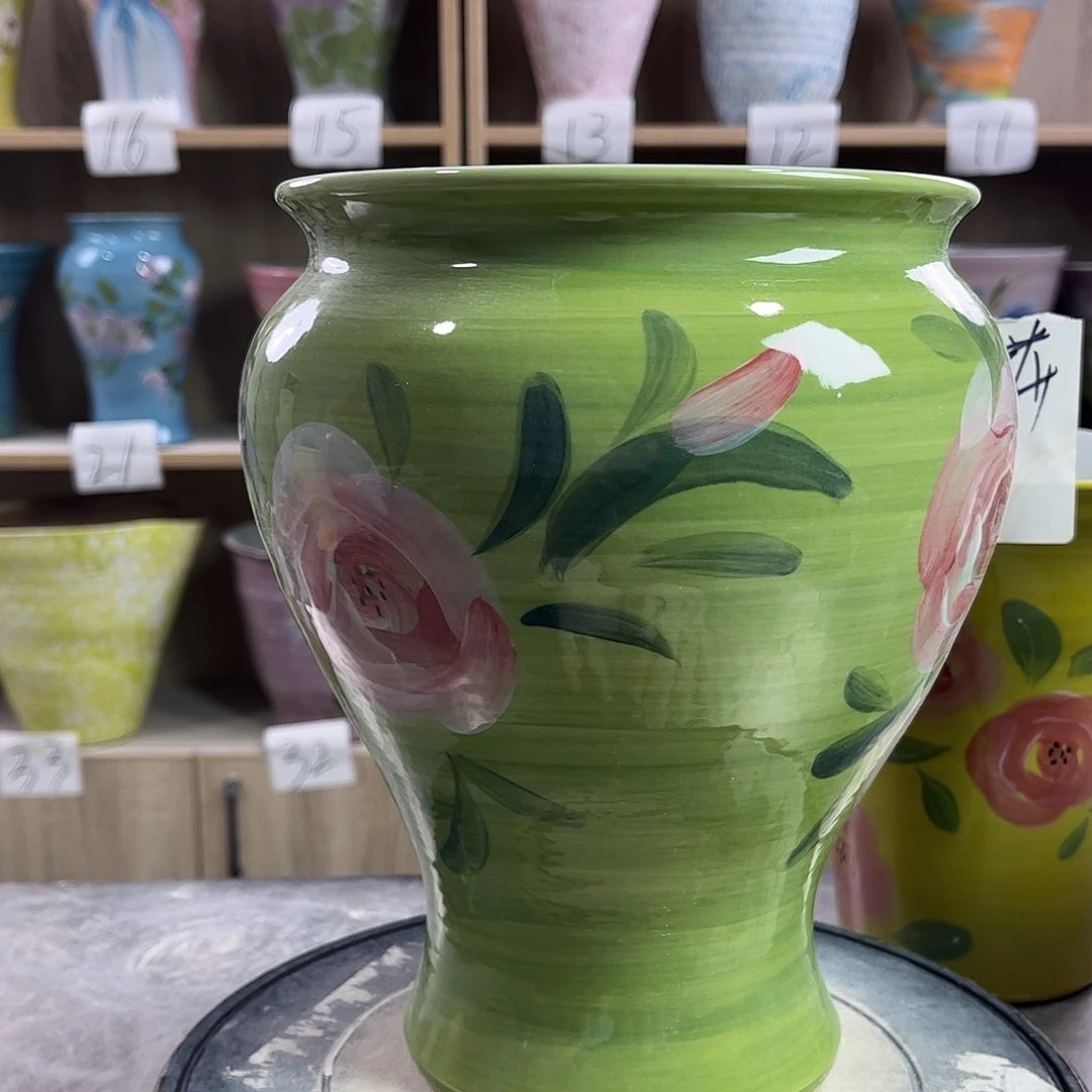 景德镇陶瓷花盆花盆