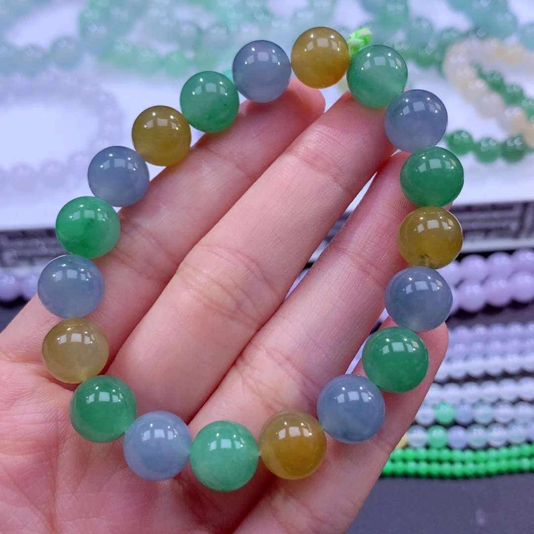 翡翠未镶嵌手链翡翠