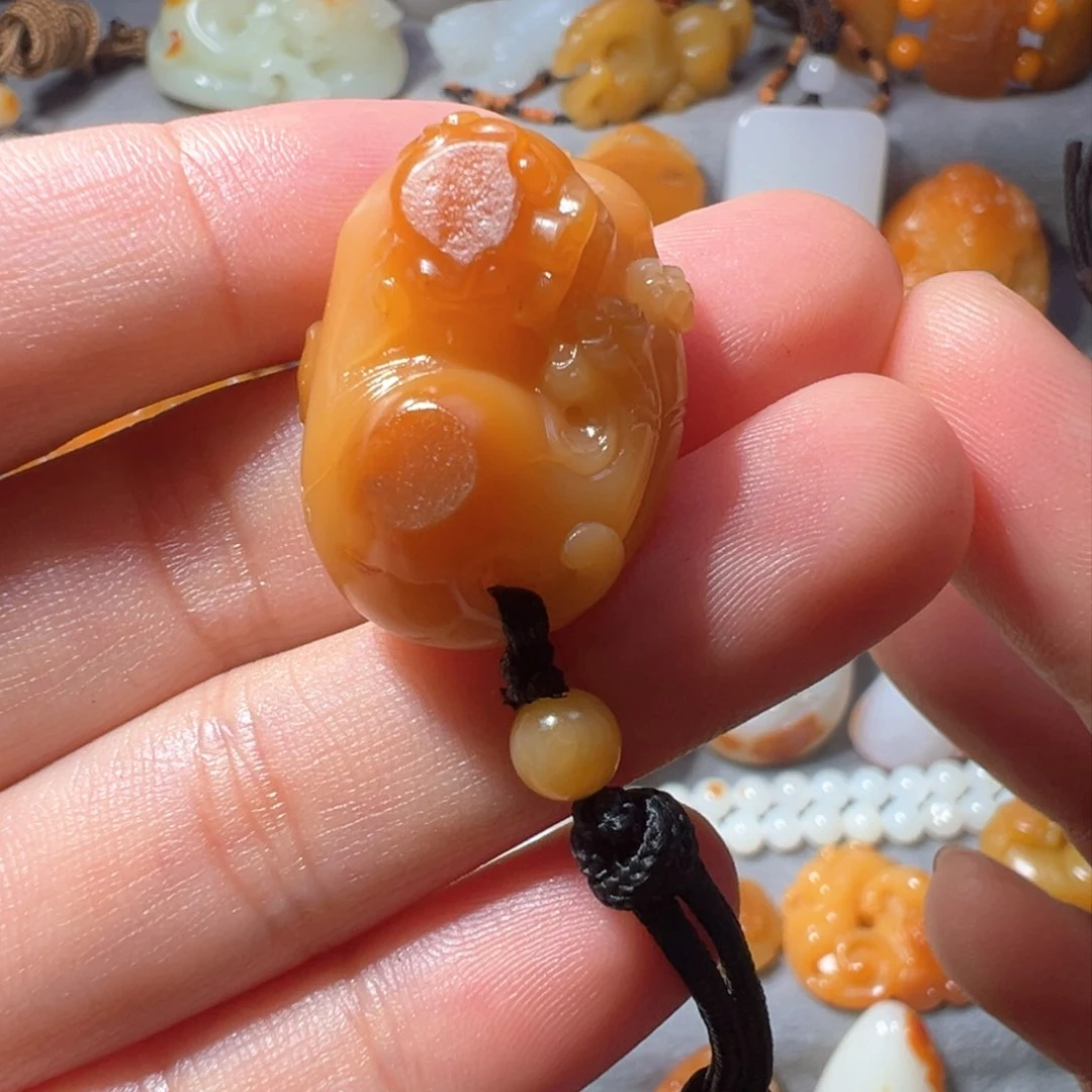 未镶嵌和田玉挂件用****兮