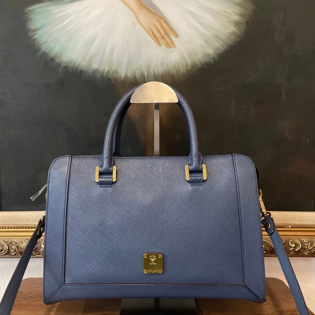 95新 MCM mcm斜挎包/003562/尺寸31*22