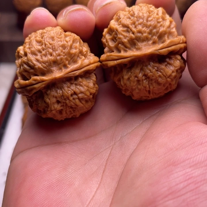 文玩核桃把件珊瑚绣球