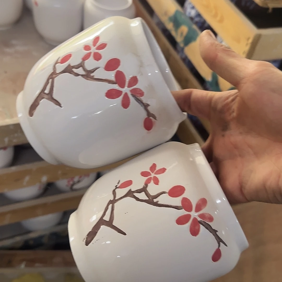 陶瓷2个··订单自动合并·口径误差0.5左右··