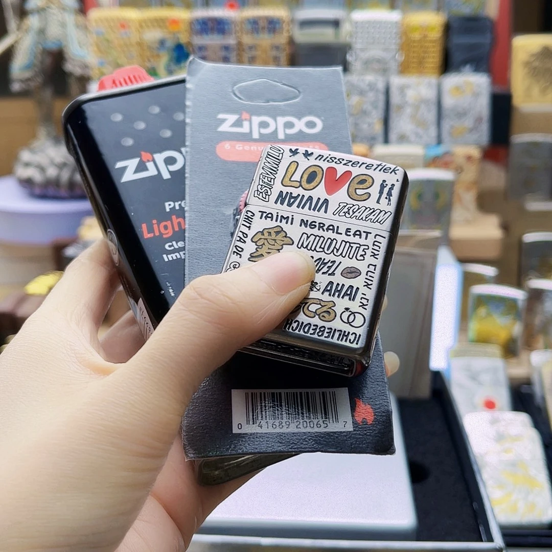 张***柒铜钢刚机生世爱恋打火机