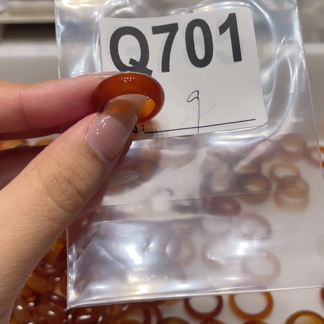 玛瑙/玉髓未镶嵌戒指701