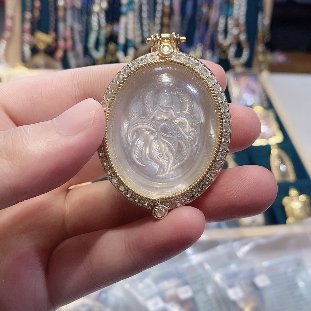 玻璃颈饰泰国特色吊坠挂件