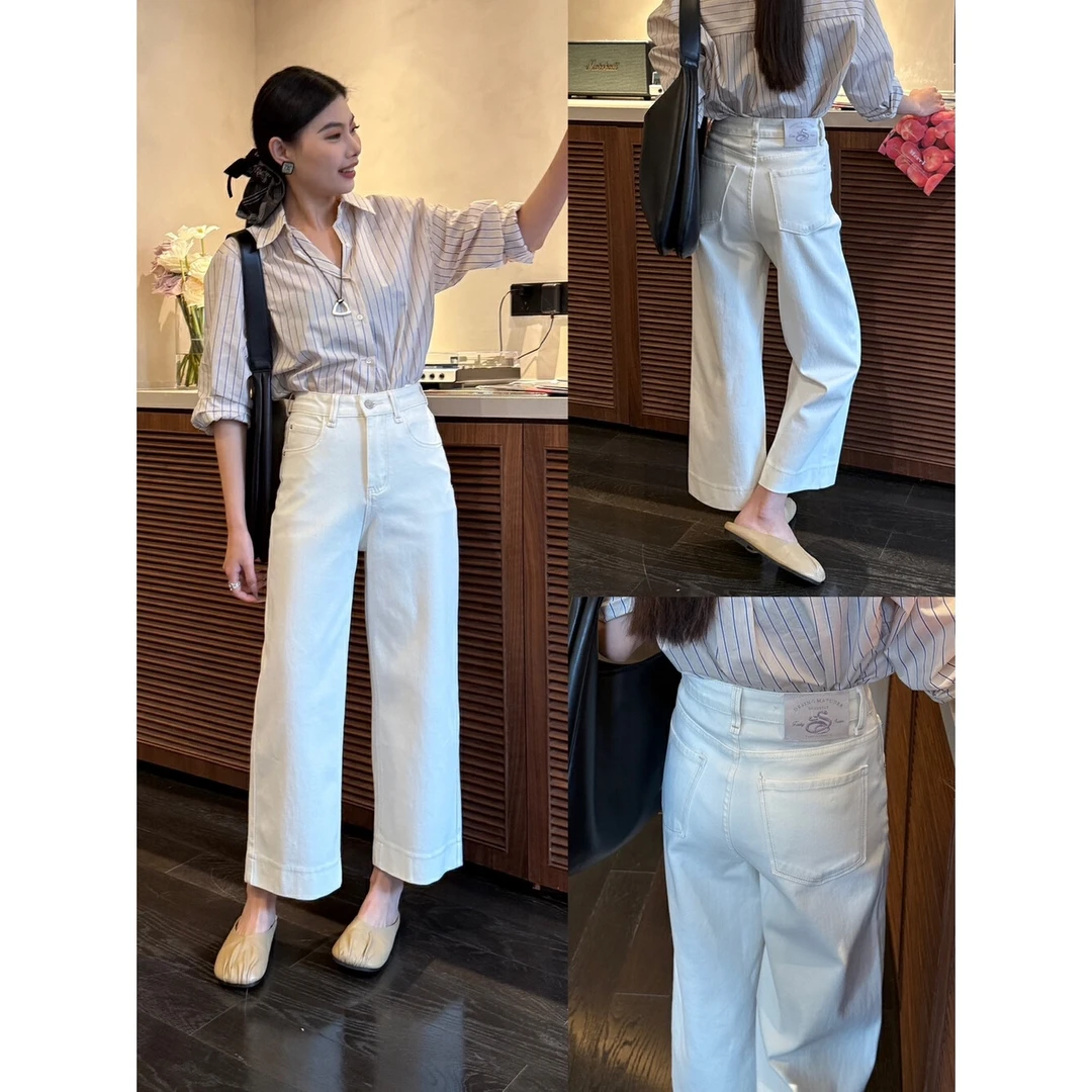 71830#显瘦又百搭拉腿神器四面弹九分奶奶裤