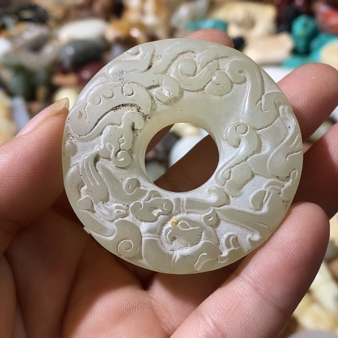 和田玉（糖玉）未镶嵌挂件