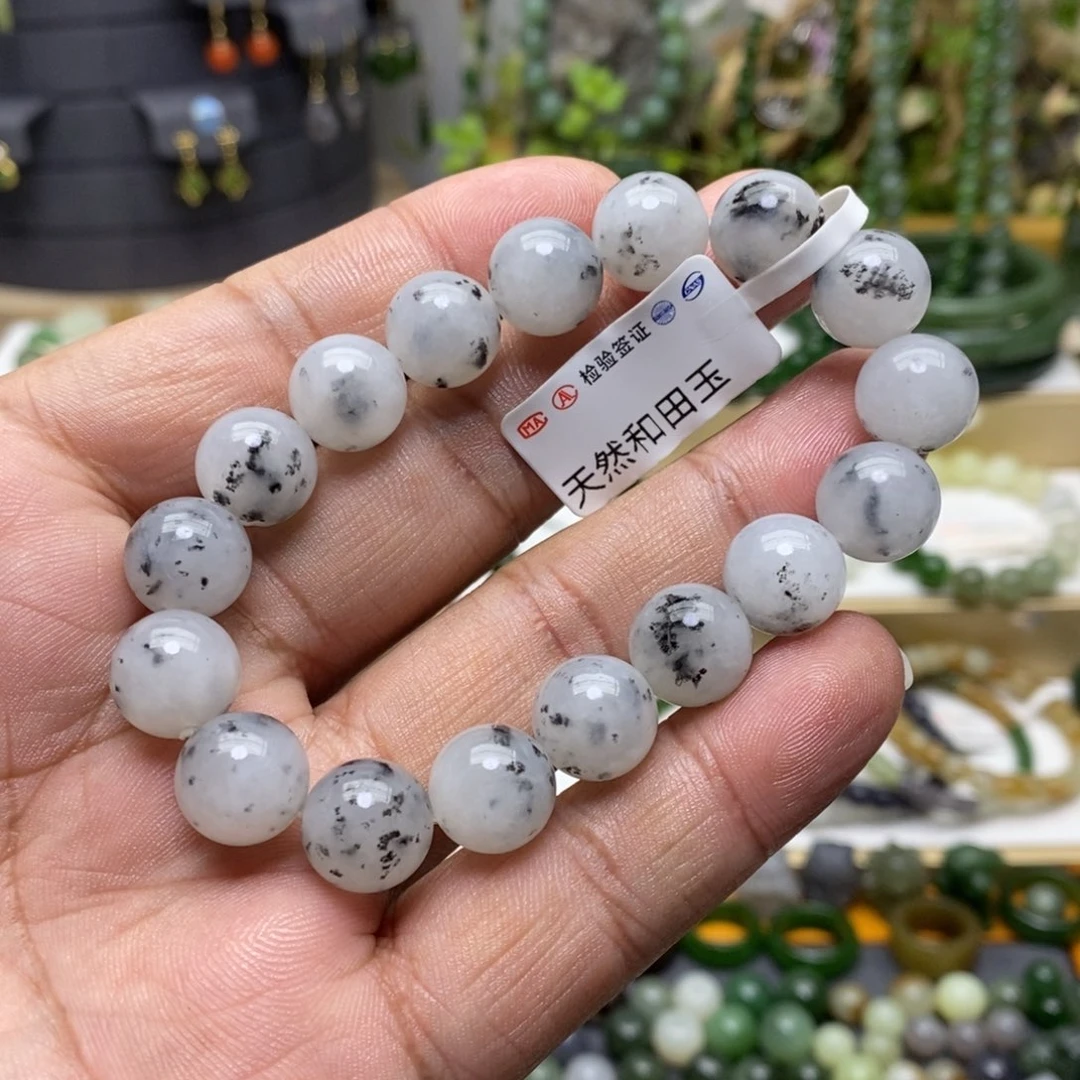 和田玉手链未镶嵌87