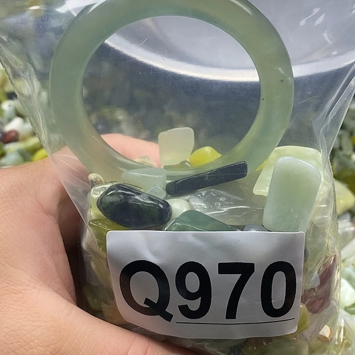 未镶嵌蛇纹石玉鱼缸石