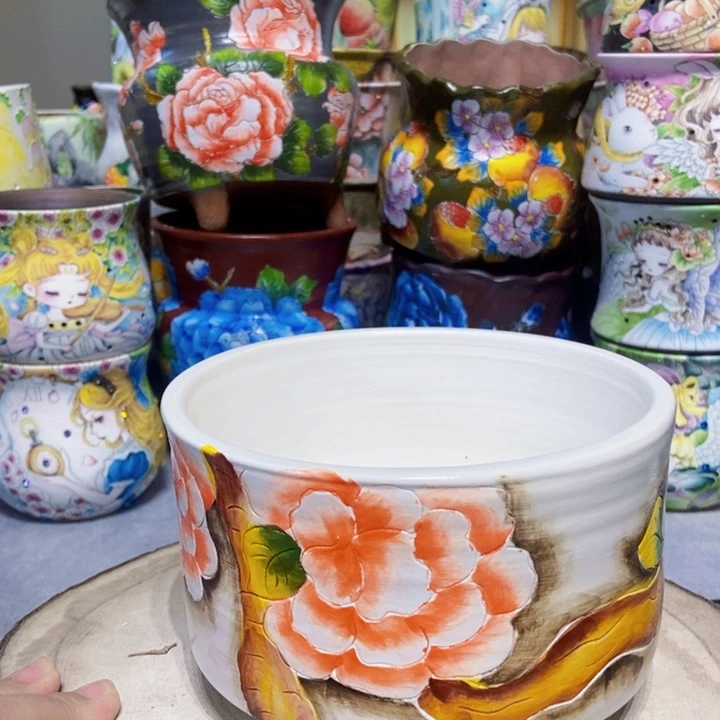 景德镇艺术手绘作品