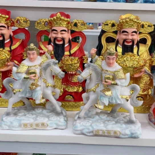 【闪购商品】玉12寸报马一对