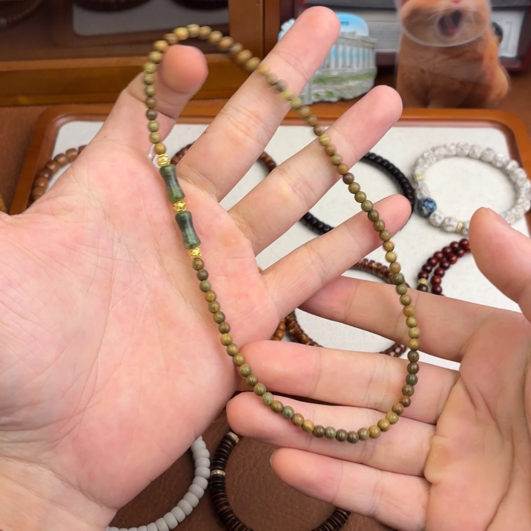 维腊木（绿檀）手串/手链