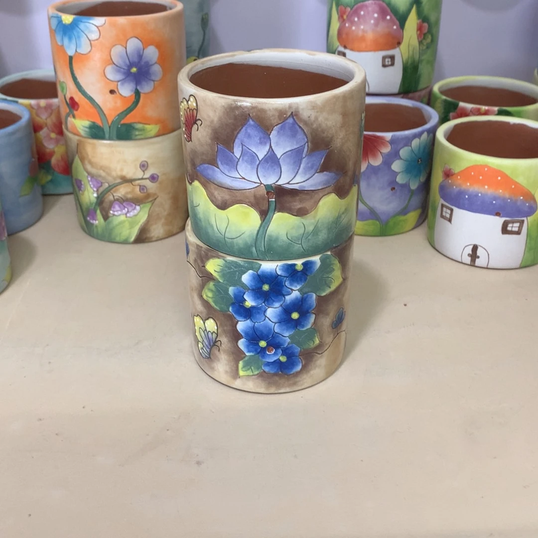 福利正品红陶花盆