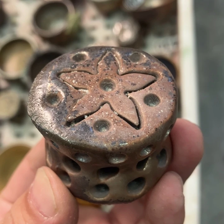 柴烧杯子宝瓶大放漏