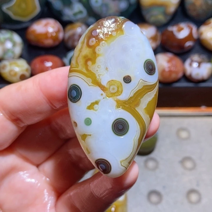 未镶嵌玛瑙/玉髓珠宝半成品20