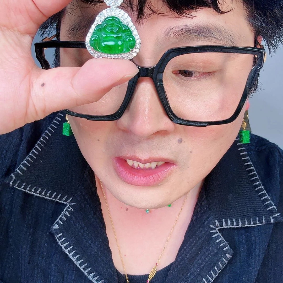 翡翠颈饰未镶嵌一个