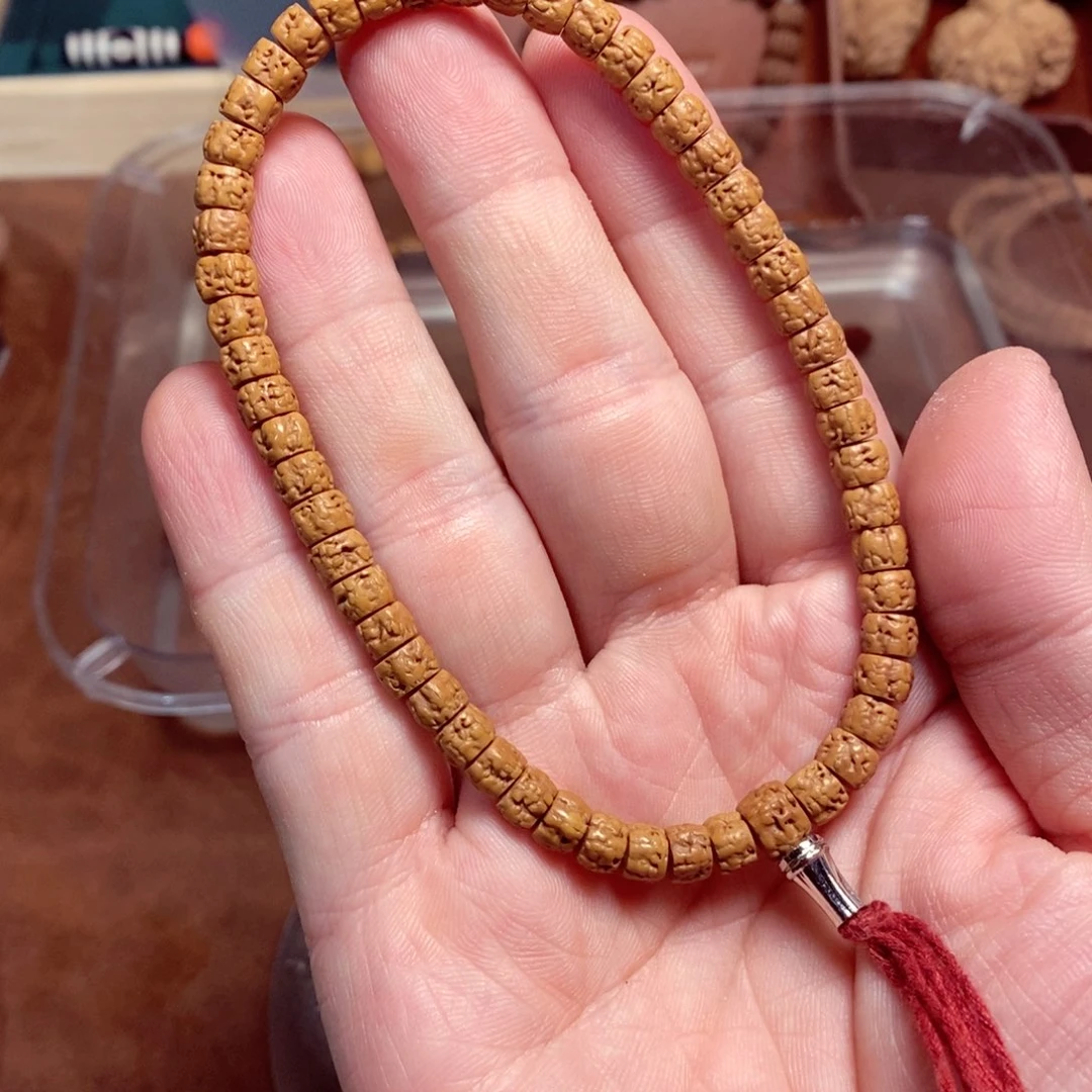 金刚菩提手串你****。佛手龙切