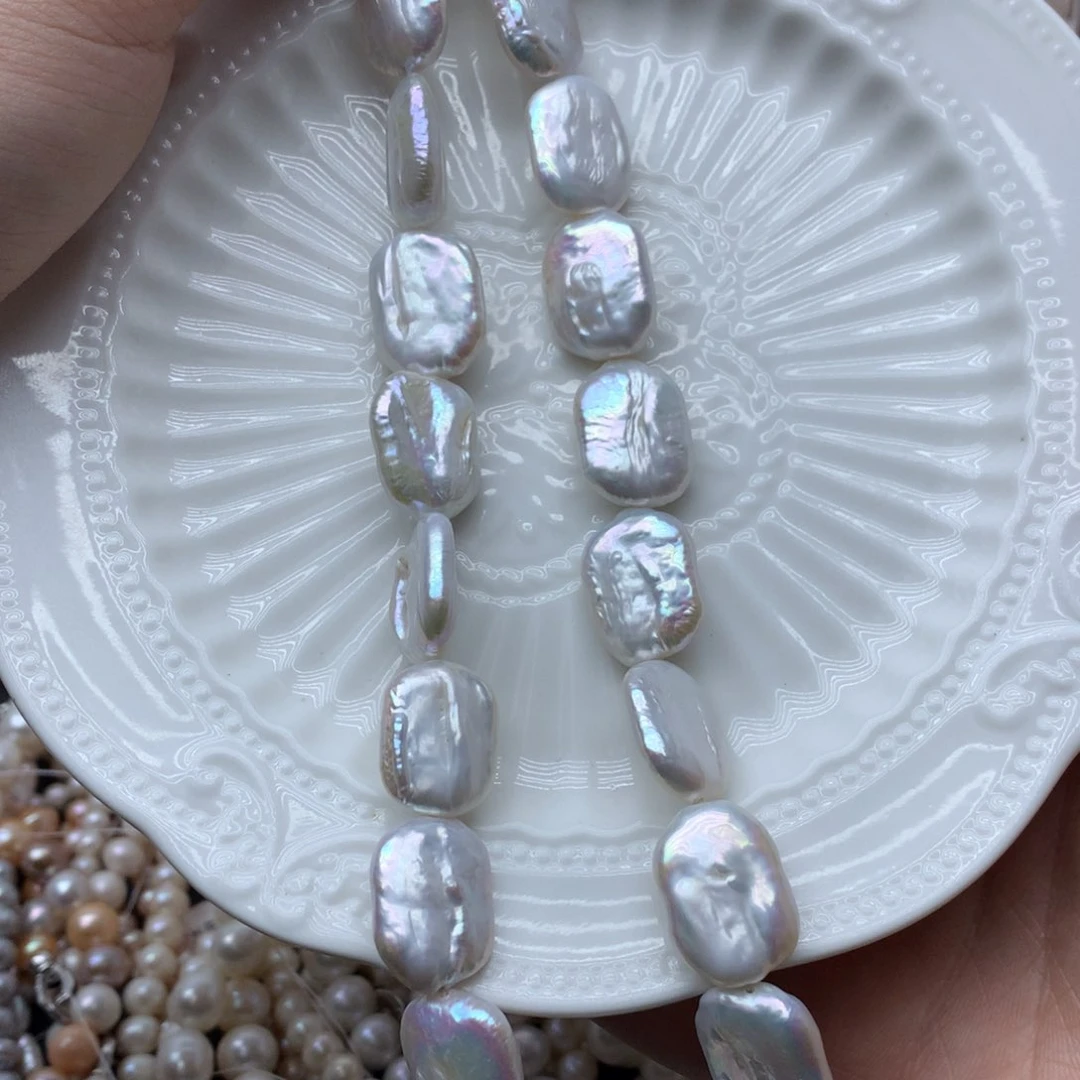 淡水珍珠12未镶嵌项链x10