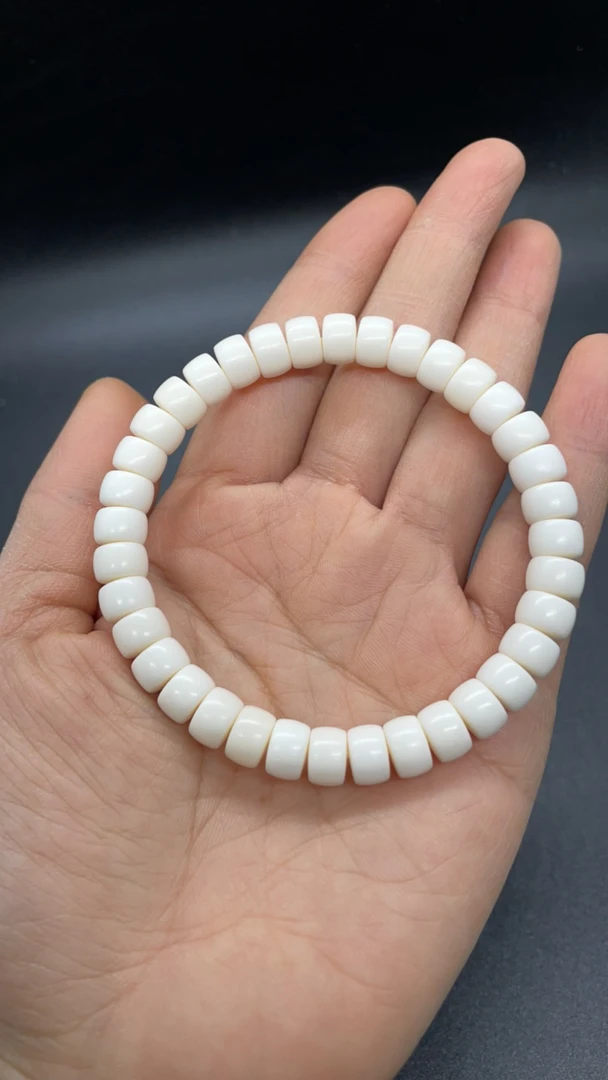 8*5【瑕疵】药片珠 鹿角手串 养殖鹿角  可做隔片 素圈