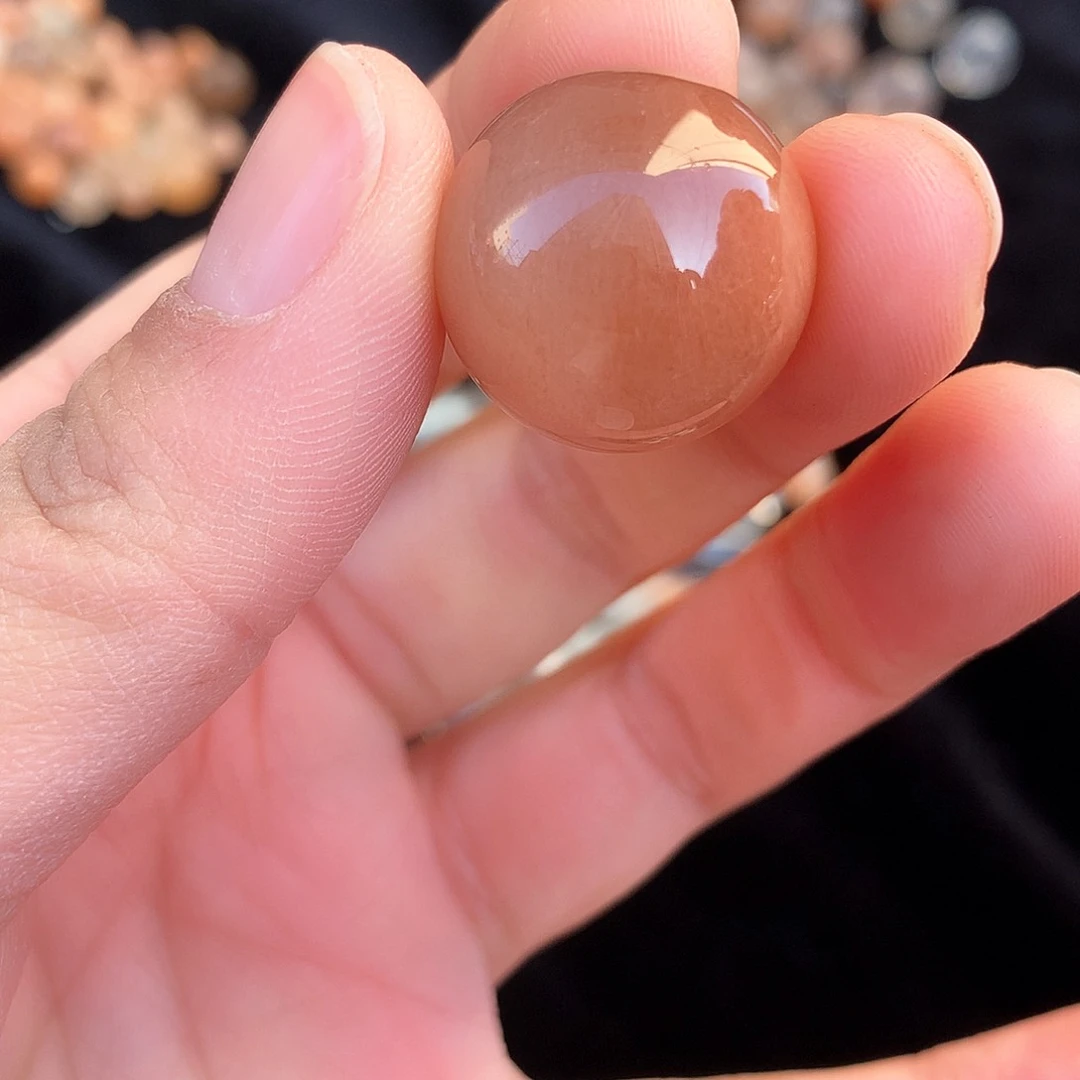 水晶手链未镶嵌红兔毛2.0单珠