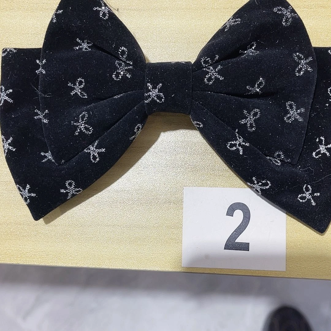 布艺铁合金蝴蝶结发夹