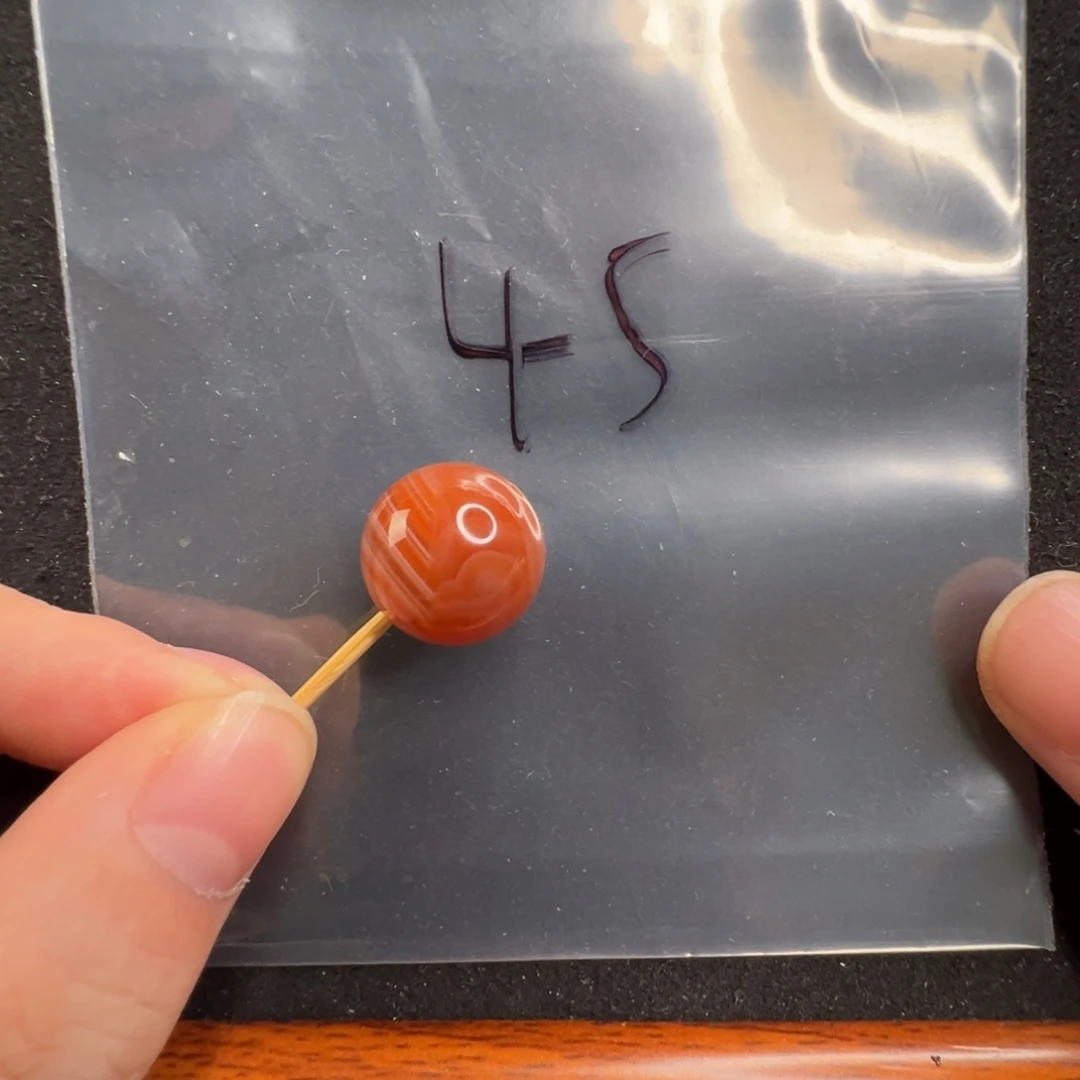 南红玛瑙配饰 15.5mm 45号未镶嵌