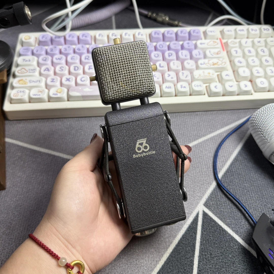 9新  66紫水晶电容麦独特外观音质正常正品无质量问题不退换