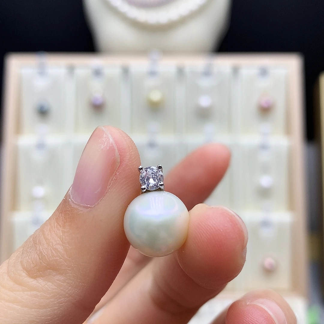 淡水珍珠合金颈饰