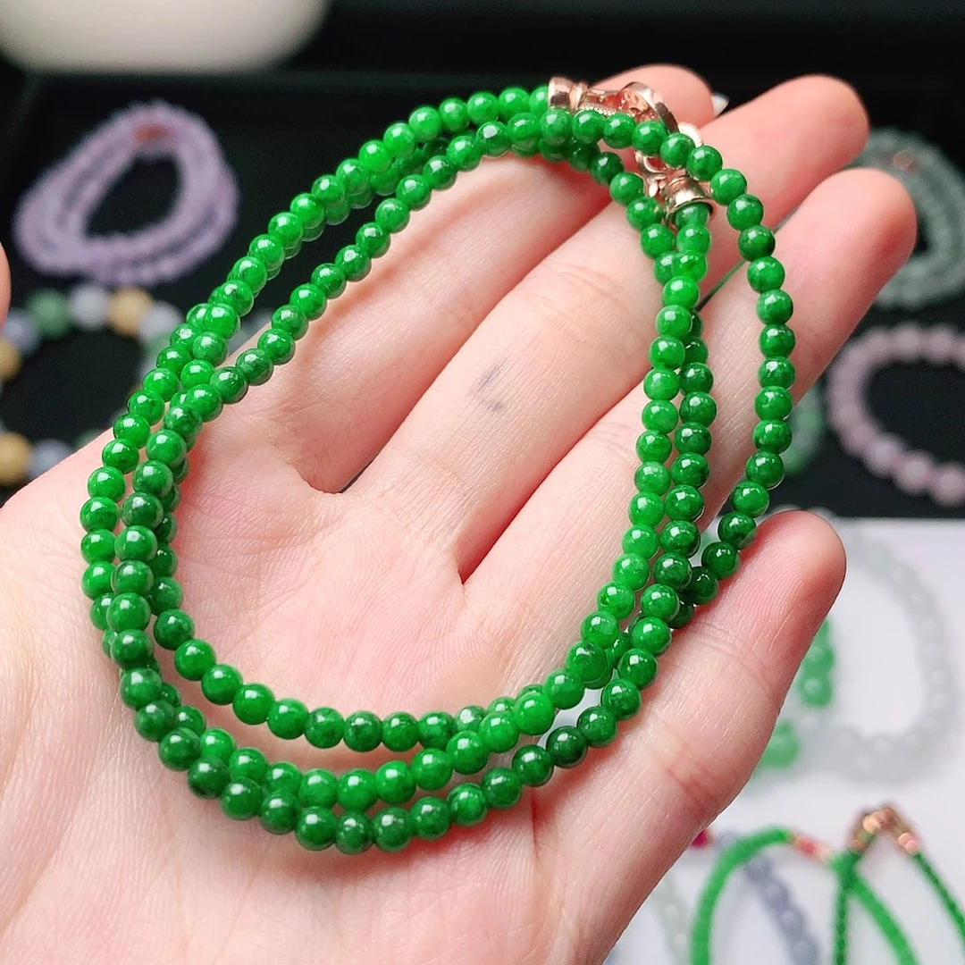 翡翠未镶嵌手链翡翠