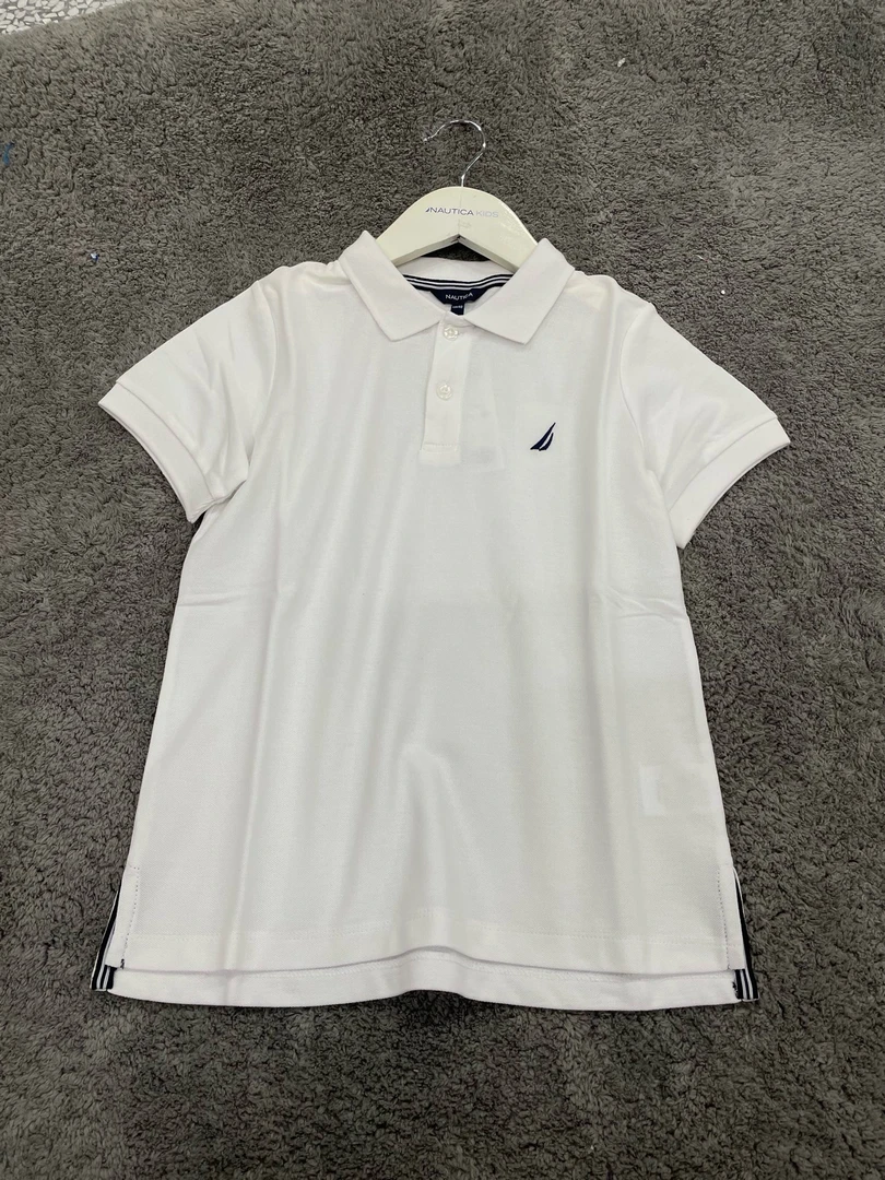 NAUTICA 经典基础POLO衫男童女童翻领T恤夏季儿童运动短袖上衣