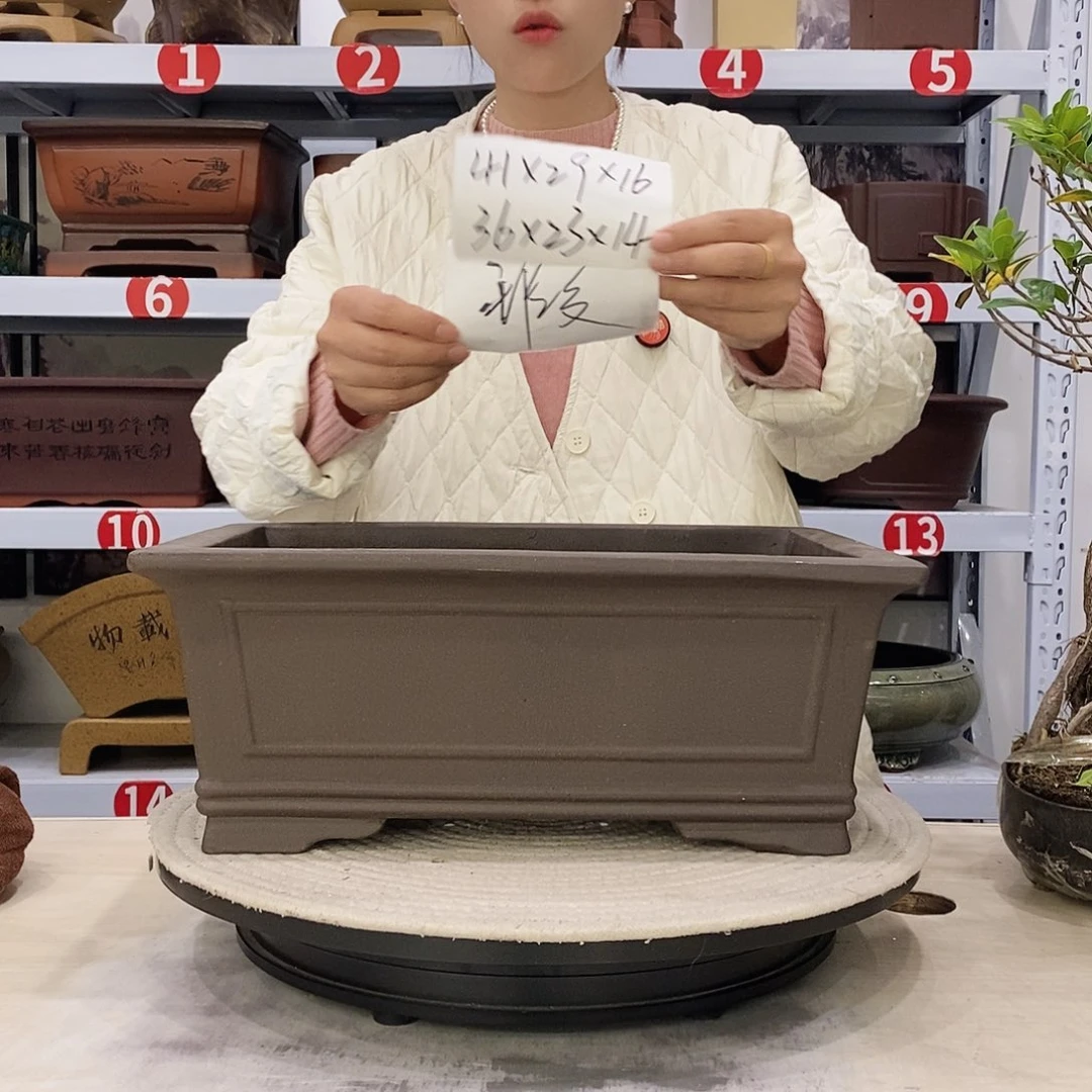 紫砂花盆紫砂花盆瑕疵