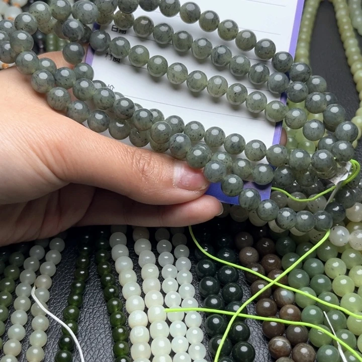 和田玉未镶嵌颈饰路****良