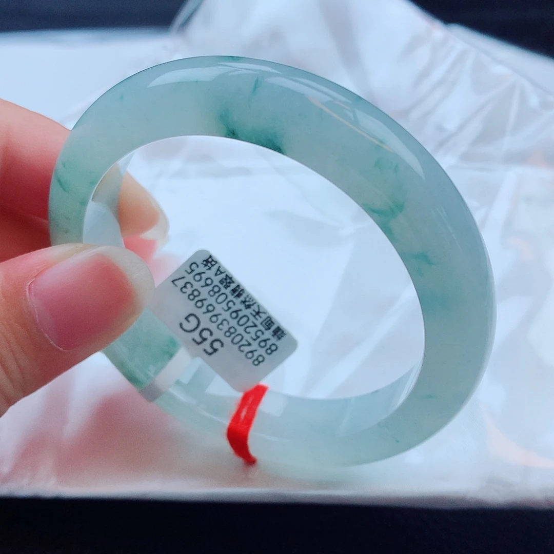 翡翠未镶嵌手镯天然缅甸翡翠A货手镯