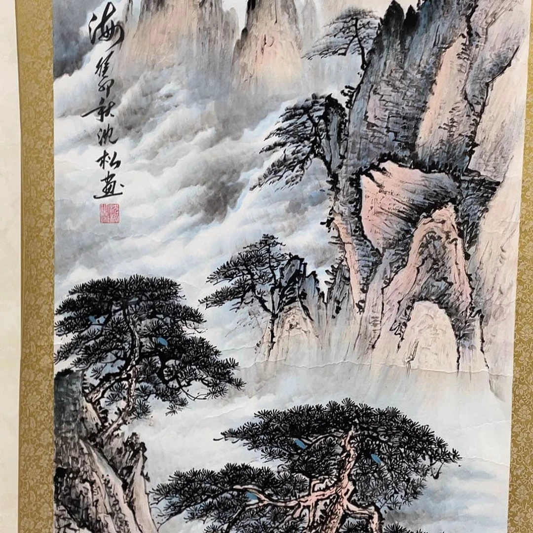 国画老师手笔手绘作品n