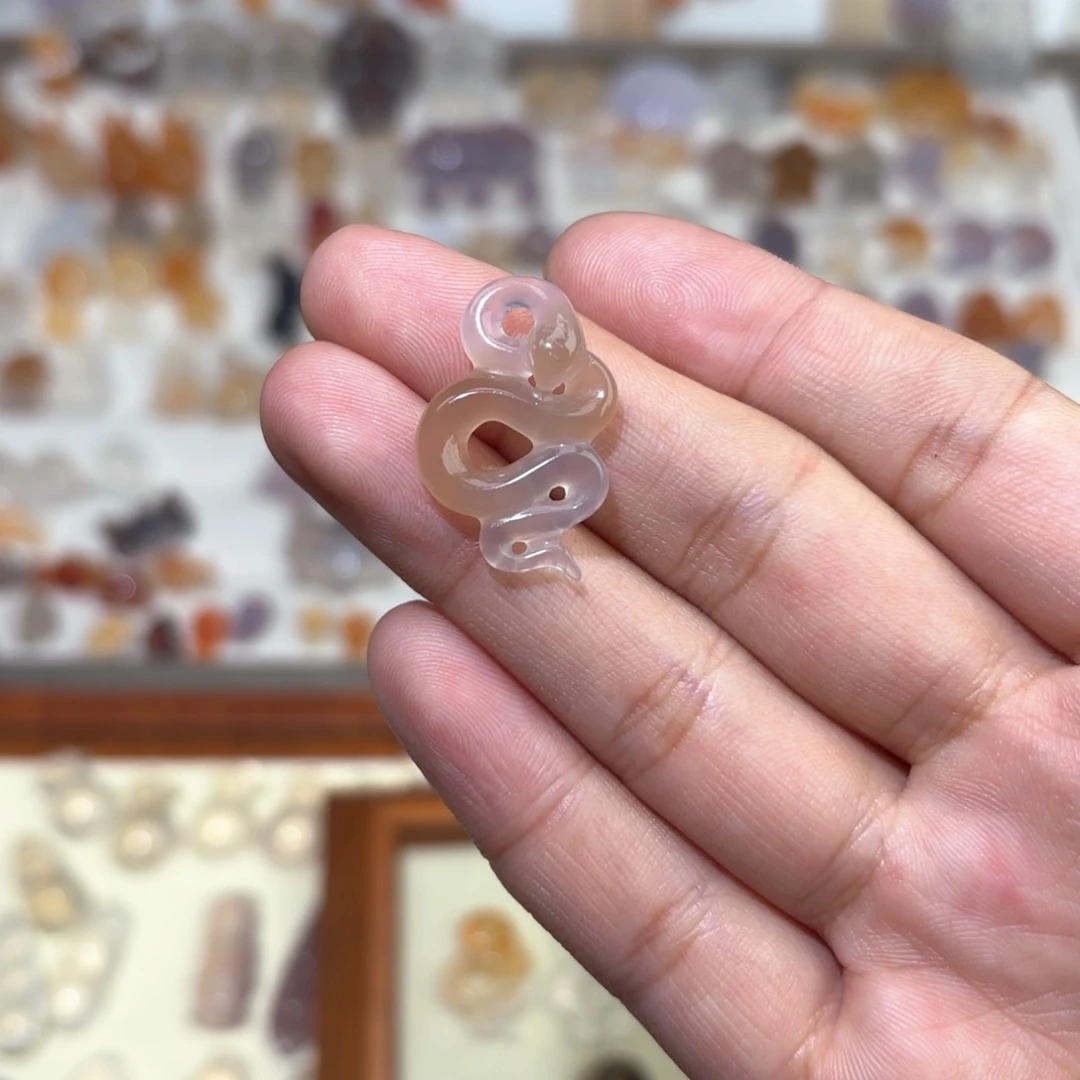 玛瑙/玉髓颈饰未镶嵌T****7