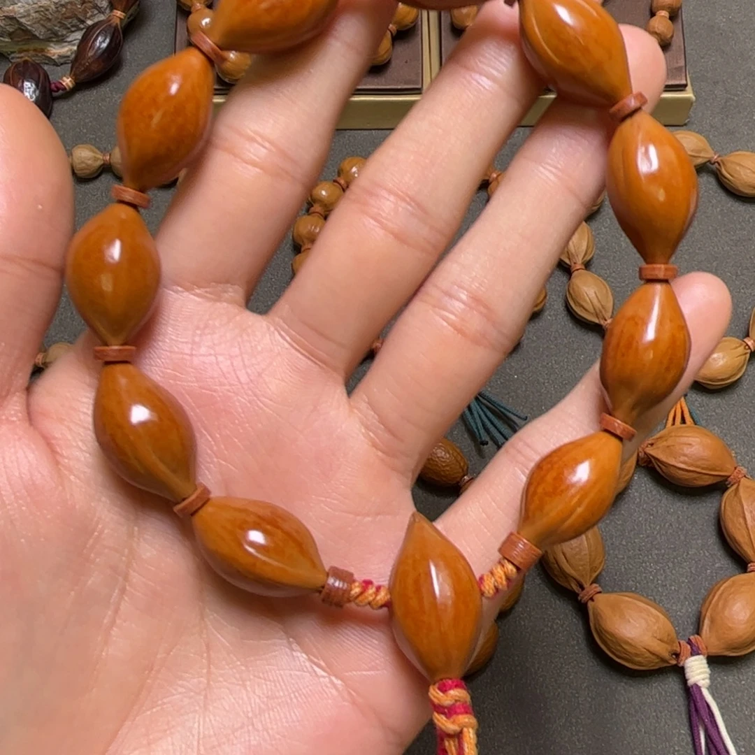 橄榄核手串/手链1.3油核三面佛